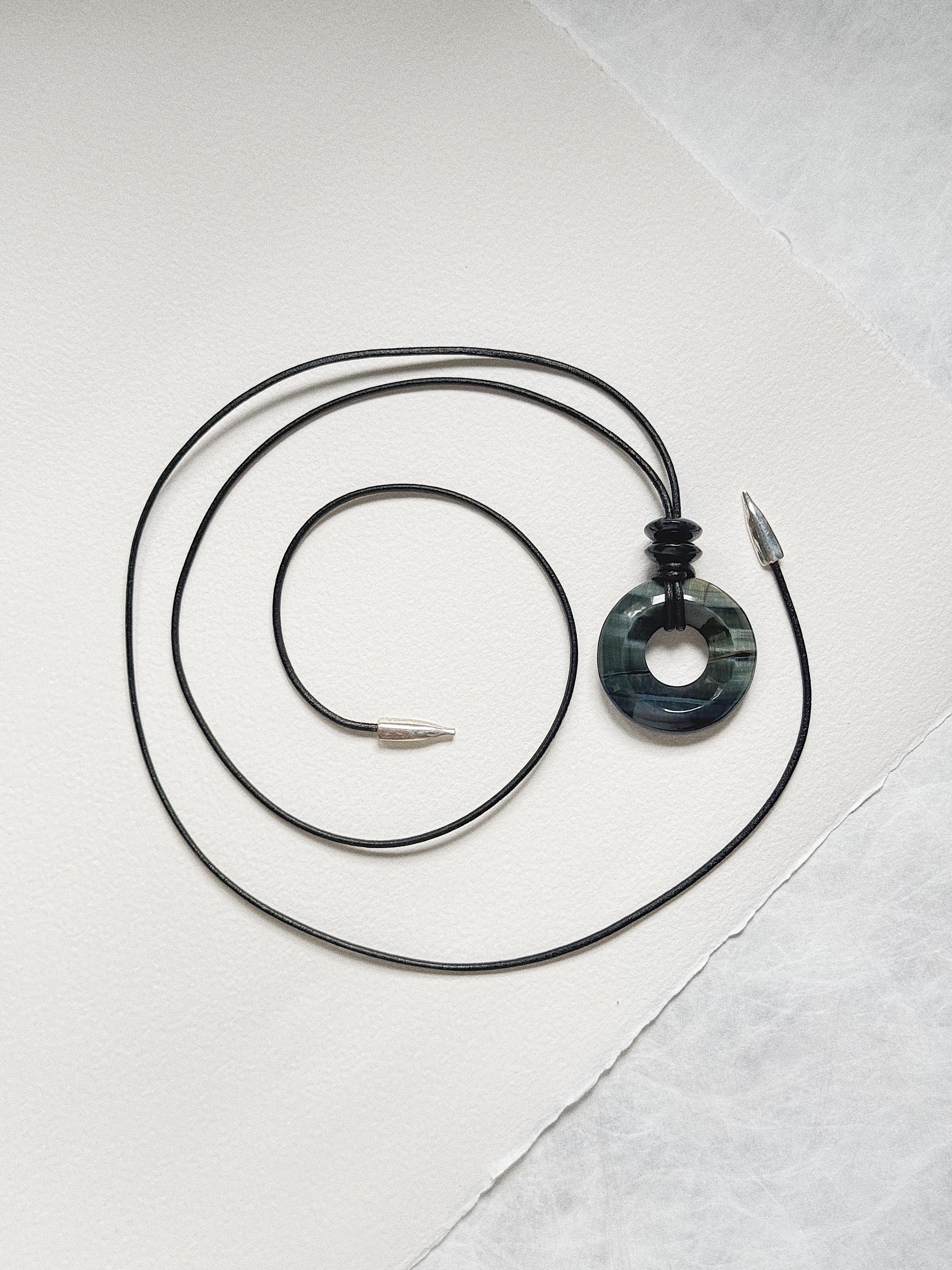 ashia studio halo necklace